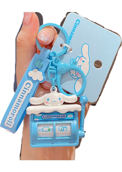 3 Sevimli Sanrio Sevimli Shaker Anahtarlık Kadın Araba Okul Çantası Kolye Anahtarlık (Yurt Dışından)