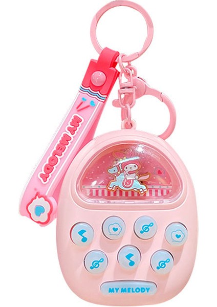 3 Sanrio Pony Gopher Cep Telefonu Kravat Tokası Karikatür Oyun Konsolu Anahtarlık (Yurt Dışından)