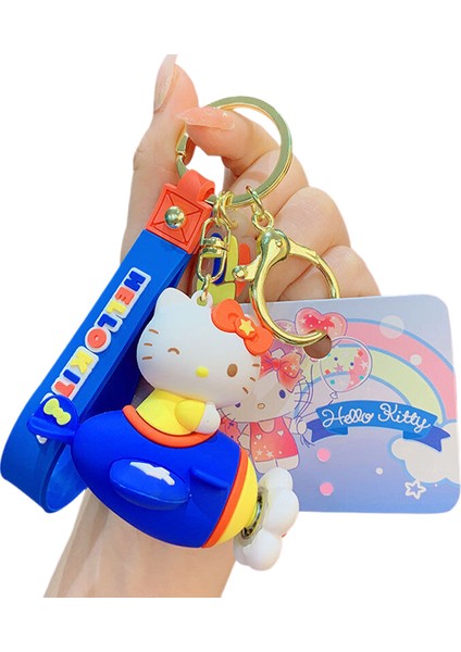 3 Sanrio Projeksiyon Kamera Anahtarlık Kolye Sevimli Karikatür Öğrenciler Okul Çantası Çekicilik (Yurt Dışından)