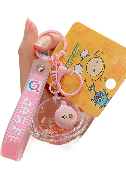 3 Göz Kamaştırıcı Renk Yumurta Çocuk Parti Oyunu Anahtarlık Yaratıcı Karikatür Çift Araba Çantası Anahtarlık (Yurt Dışından)