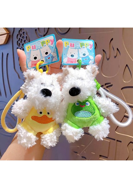 3 Karikatür West Highland Puppy Peluş Halat Toka Çanta Anahtarlık Kolye Araba Anahtarlık (Yurt Dışından) fırsatları