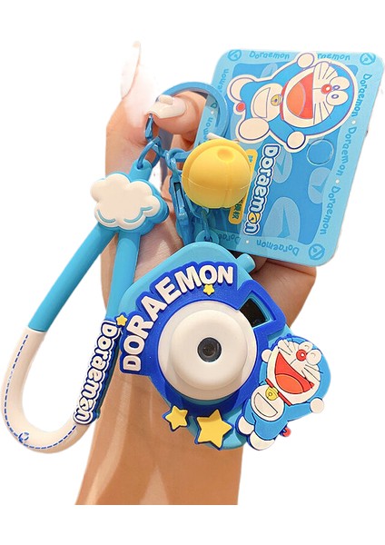 3 Karikatür Doraemon Anahtarlık Kolye Sevimli Tinkerbell Kedi Bebek Araba Anahtarlık (Yurt Dışından)