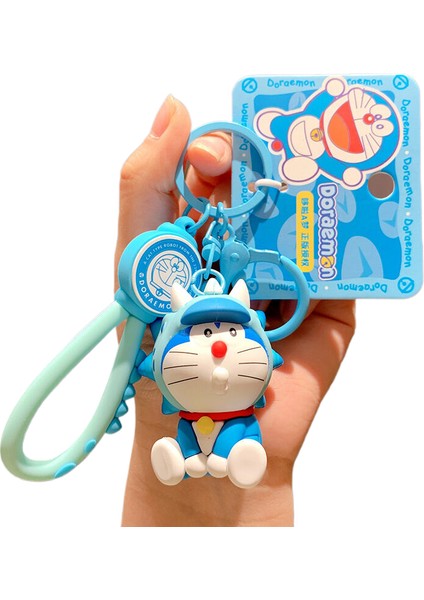 3 Karikatür Doraemon Anahtarlık Kolye Sevimli Tinkerbell Kedi Bebek Araba Anahtarlık (Yurt Dışından)