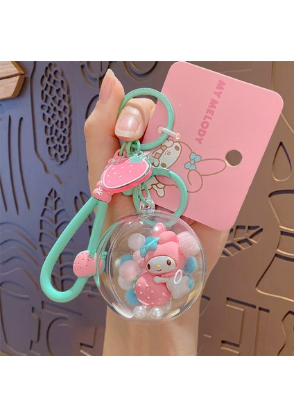 3 Karikatür Sanrio Boncuklu Bilezik Anahtarlık Anahtarlık Yaratıcı Kuromi Araba Çantası Anahtarlık Bebek Kolye (Yurt Dışından) modelleri