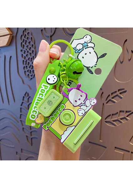 3 Karikatür Sanrio Boncuklu Bilezik Anahtarlık Anahtarlık Yaratıcı Kuromi Araba Çantası Anahtarlık Bebek Kolye (Yurt Dışından) fırsatları