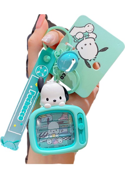 3 Karikatür Sanrio Boncuklu Bilezik Anahtarlık Anahtarlık Yaratıcı Kuromi Araba Çantası Anahtarlık Bebek Kolye (Yurt Dışından)