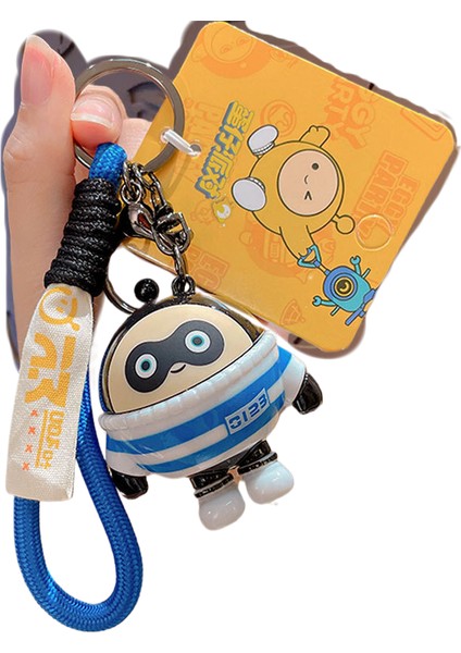 3 Eggboy Parti Serisi Anahtarlık Kolye Sevimli Çizgi Film Oyunu Etrafında Bebek Kitap Çantası Küçük Çekicilik (Yurt Dışından)