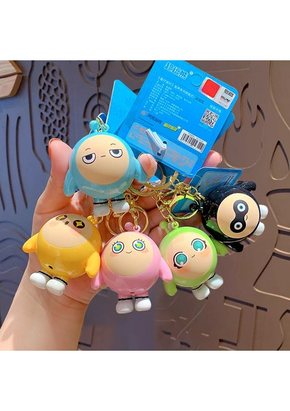 3 Eggboy Parti Serisi Anahtarlık Kolye Sevimli Çizgi Film Oyunu Etrafında Bebek Kitap Çantası Küçük Çekicilik (Yurt Dışından) fiyatları