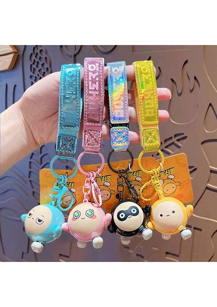 3 Eggboy Parti Serisi Anahtarlık Kolye Sevimli Çizgi Film Oyunu Etrafında Bebek Kitap Çantası Küçük Çekicilik (Yurt Dışından) fırsatları