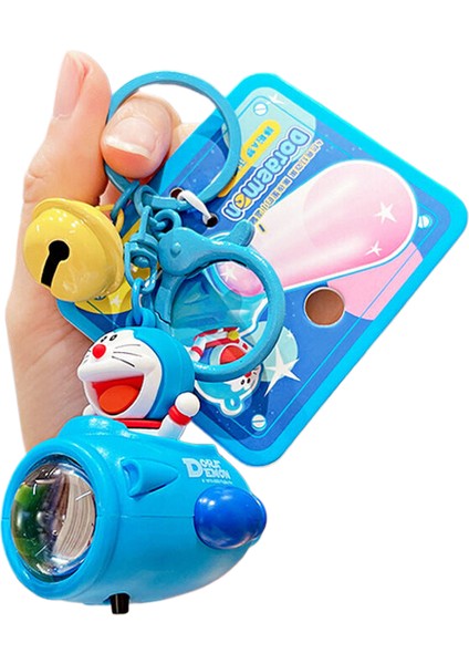 3 Karikatür Doraemon Anahtarlık Kolye Sevimli Tinkerbell Kedi Bebek Araba Anahtarlık (Yurt Dışından)
