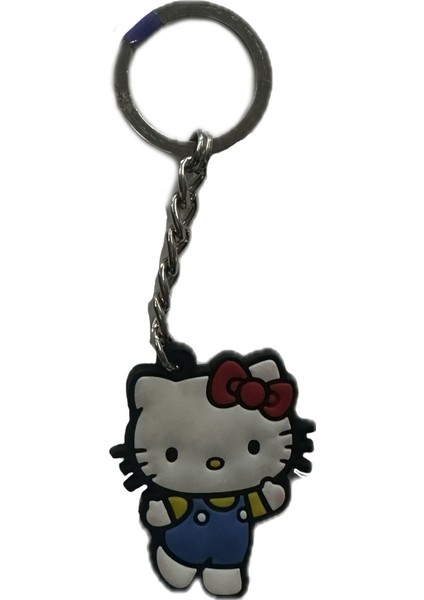 Hello Kitty - Kuromi Zincirli Silikon Anahtarlık
