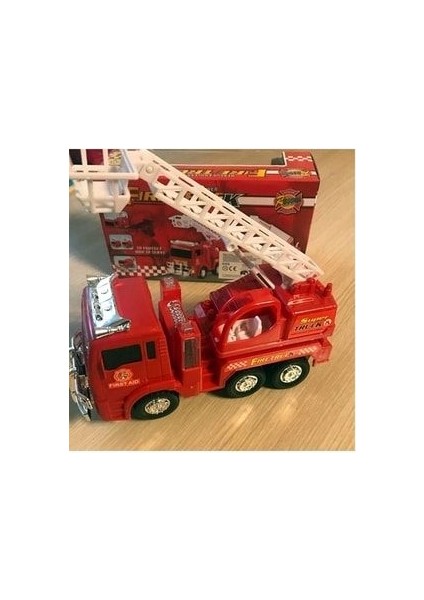 Pilli Işıklı Sirenli Oyuncak Itfaiye Arabası Vinç Hareketli Oyuncak fiyatları