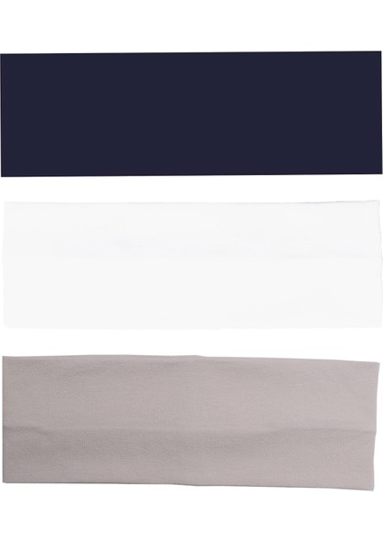 Women's Headband 3-Pack Cotton Non-Slip Headband Sweat-Absorbent Thickened Headband Hair Accessories (Yurt Dışından)