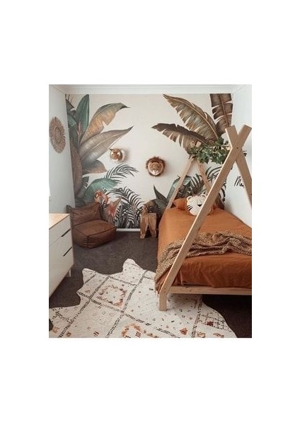 Deın Montessori Ahşap Karyola