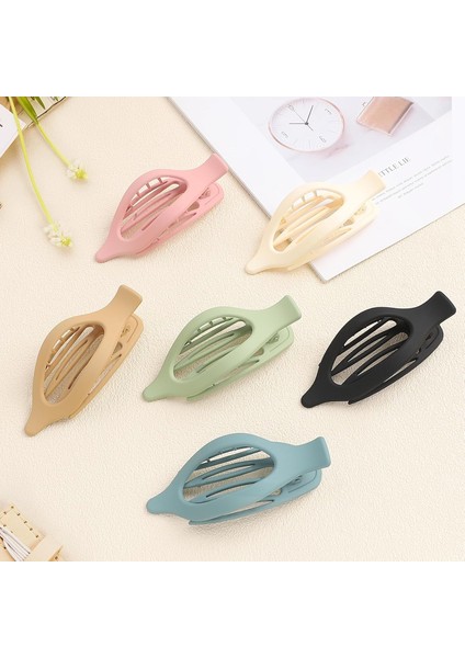 Flat Hair Clips 6 Pieces Clips French Style For Thick Hair Crocodile Hair Clips For Thin Hair Duck Peel Hair Clips Women's Hair Accessories (Yurt Dışından) modelleri