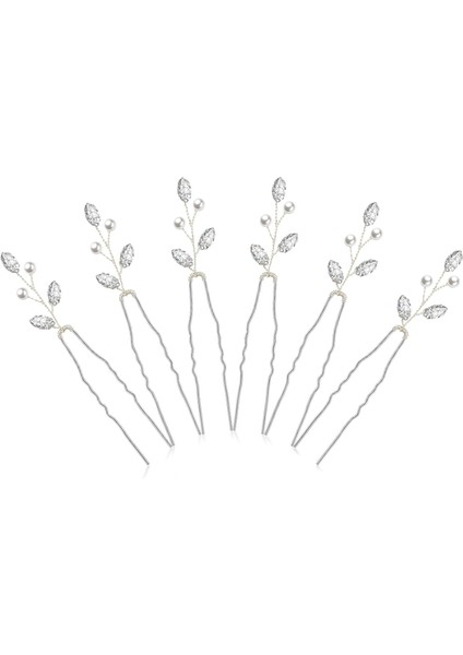 ,, Bridal Hairpin Water, Flower Wedding Hair Accessories Retro Hair Accessories Party Hairpin Suitable For Brides, Bridesmaids, (Yurt Dışından)