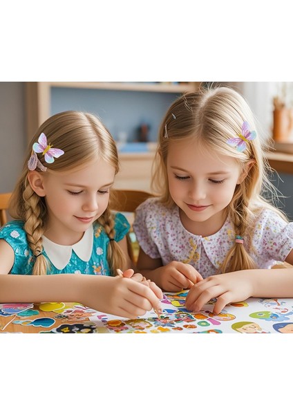 21PCS Butterfly Hair Clips Small Hair Clips Women Glitter Fixed Hair Clips Kawaii Butterfly Headband Wedding Back To School Hair Accessories Gifts (MULTI-COLOR-21PCS) (Yurt Dışından) modelleri