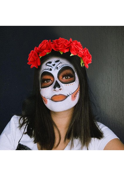 Flower Headband Red Rose Headband (Yurt Dışından) fırsatları