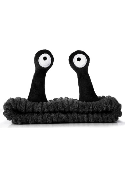 Face Washing Headband Palm And Snail Spa Hairband Makeup Headband Women's Cartoon Cute Coral Fleece Elastic Headband Creative Hair Accessories For Beauty Skin Care (Yurt Dışından)