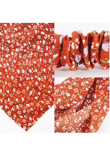 Floral Turban Headband 5 Pieces Hairband Chiffon Boho Headband Women Elastic Headband Women Girls Hair Accessories (Yurt Dışından) fırsatları