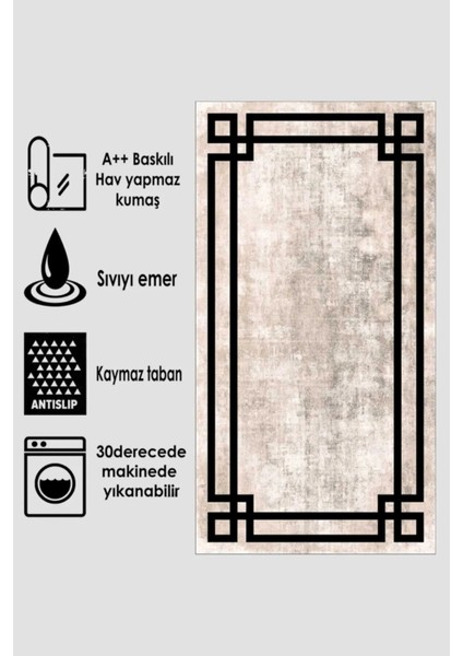 Kaymaz Taban Yıkanabilir 2'Li Banyo Paspası Seti Klozet Takımı Banyo Halısı fiyatları