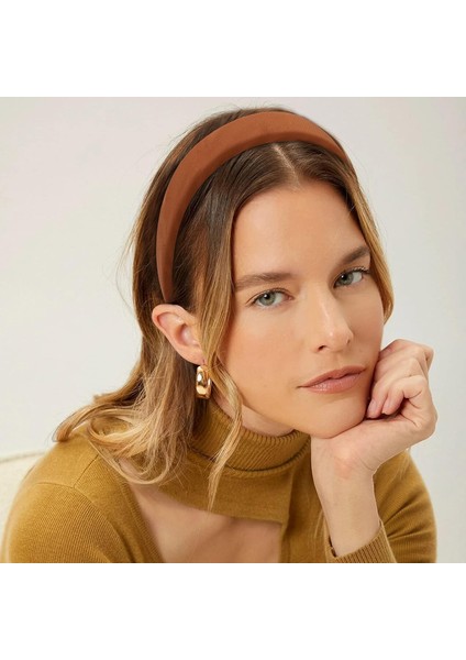 Women's Headbands 4pcs Women's Padded Headbands Non-Slip Soft Thick Comfortable Headbands Cute Women Girls Hair Accessories (Yurt Dışından) fırsatları