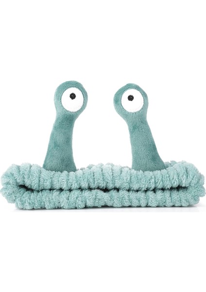 Face Washing Headband Palm And Snail Spa Hairband Makeup Headband Women's Cartoon Cute Coral Fleece Elastic Headband Creative Hair Accessories For Beauty Skin Care (Yurt Dışından) fiyatları