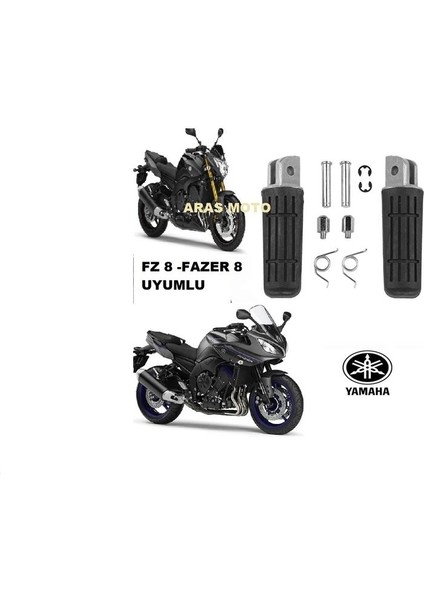 Yamaha Fazer 8 -Fz 8 Uyumlu Ön Basamak Seti