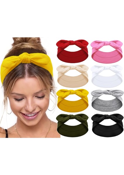 Women's Short Hair Non-Slip Headband. Yoga Exercise Running Sports Elastic Headband Ladies Hair Twist Headband Girls Headband (Yurt Dışından)