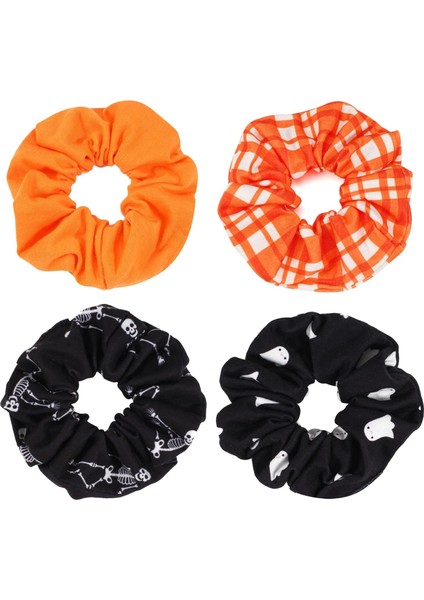 Halloween Headband Girl Ghost Skull Headband Autumn Orange Plaid Hair Accessories Gift Headband (Yurt Dışından) fiyatları