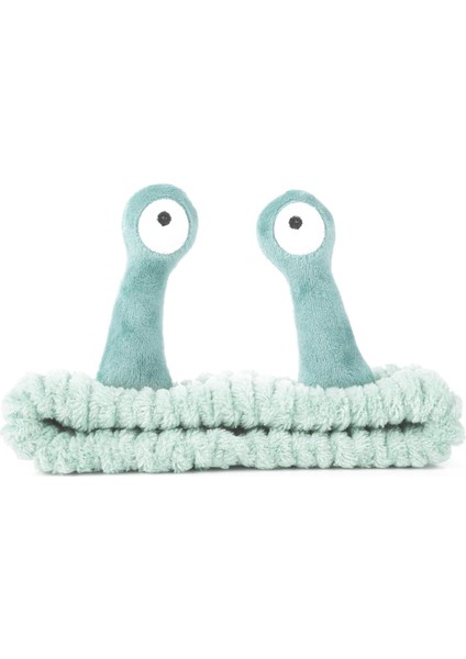 Face Washing Headband Palm And Snail Spa Hairband Makeup Headband Women's Cartoon Cute Coral Fleece Elastic Headband Creative Hair Accessories For Beauty Skin Care (Yurt Dışından)