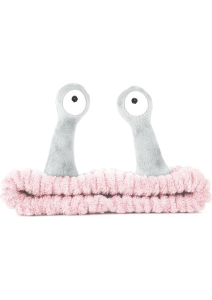 Face Washing Headband Palm And Snail Spa Hairband Makeup Headband Women's Cartoon Cute Coral Fleece Elastic Headband Creative Hair Accessories For Beauty Skin Care (Yurt Dışından)