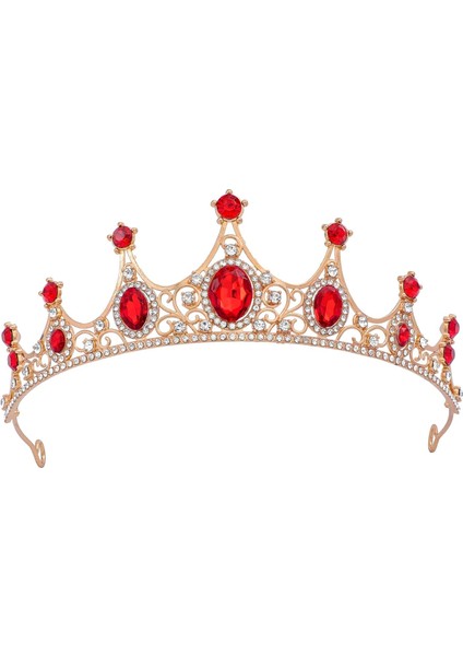Crown Women Birthday Crown Wedding Water, Princess Party Headband Women And Girls Hair Accessories Metal (Yurt Dışından) fiyatları