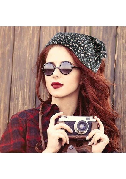 Floral Turban Headband 5 Pieces Hairband Chiffon Boho Headband Women Elastic Headband Women Girls Hair Accessories (Yurt Dışından) modelleri