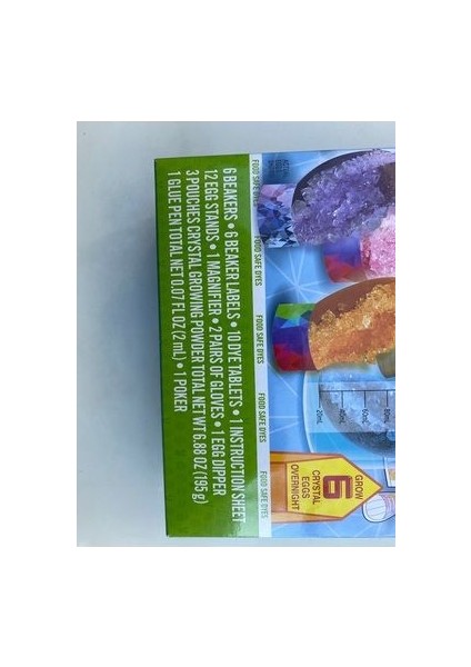 Paas Easter Eggsperiments Crystal Growing Egg Science Kit