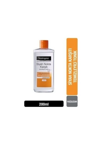 Siyah Nokta Karşıtı Temizleyici Tonik