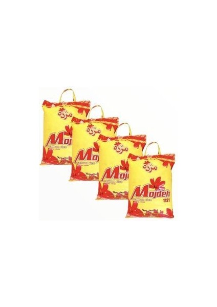 Müjde 1121 Safran Aromalı Hint Pirinci 4 x 5 kg Pirinç