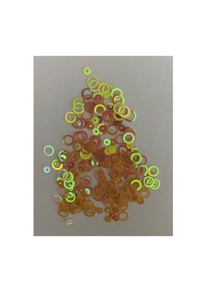 Analı Kızlı Metalik Kaplama Oya, Abiye, Havlu, Çeyizlik Vb. Plastik El Işleme Pul 15GR.