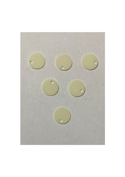 Yan Delikli Oya, Abiye, Havlu ve Çeyizlik Plastik El Işleme Pul. 8MM.20GR. 750-760 Adet. Renk:20 modelleri