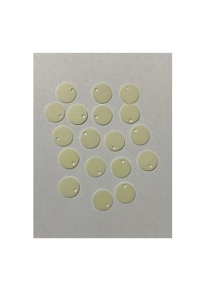 Yan Delikli Oya, Abiye, Havlu ve Çeyizlik Plastik El Işleme Pul. 8MM.20GR. 750-760 Adet. Renk:20 fırsatları