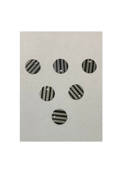 Yan Delikli Oya, Abiye, Havlu ve Çeyizlik Plastik El Işleme Pul. 8MM.20GR. 750-760 Adet. Renk:7 modelleri