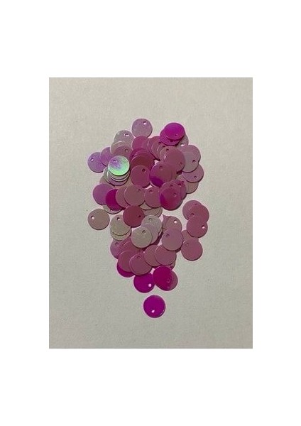 Yan Delikli Oya, Abiye, Havlu ve Çeyizlik Plastik El Işleme Pul. 8MM.20GR. 750-760 Adet. Renk:23