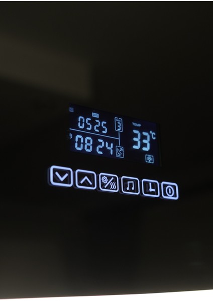 80x60 Dokunmatik Akıllı Ayna Bluetoothlu Buhar Tutmayan Hd 3 Renk Ledli Banyo Aynası Lavabo Aynası