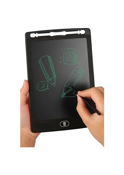 Dijital Kalemli Çizim Yazı Tahtası Not Yazma Eğitim Tableti Writing Tablet 8,5 Inç Tablet