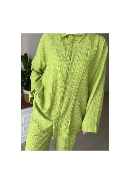 Kadın Gofre Kumaş Alt-Üst Takım modelleri