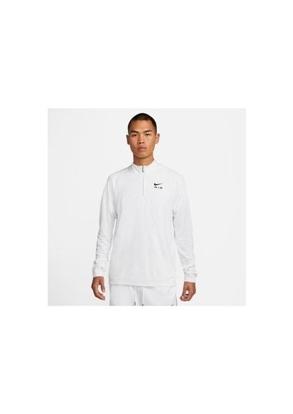 Sportswear Air Çeyrek Fermuarlı Polyester Örgü Erkek Üstü DQ8455-100