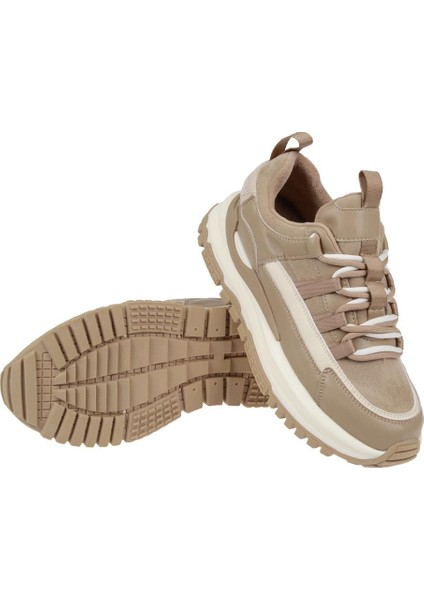 Çift Bağcıklı Kadın Spor Ayakkabı GJ-331 Camel indirimleri