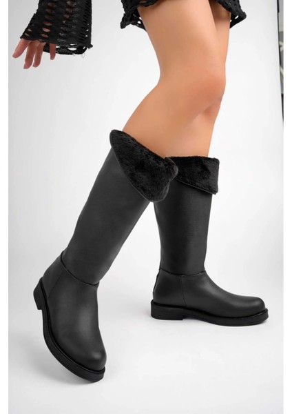 05989 Kadın Uzun Duz Taban Çizme modelleri