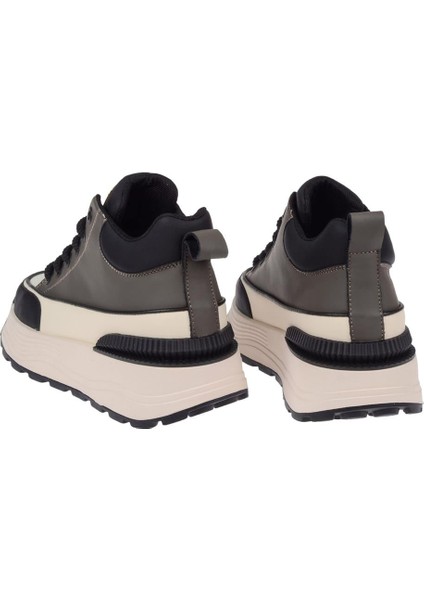 Uzun Konçlu Kadın Spor Ayakkabı GJ-3011 Gri indirimleri