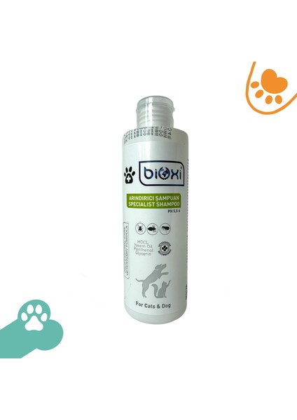 ® Arındırıcı Şampuan 200 ml - Evcil Hayvanlar Için Doğal Pire ve Kene Önleyici Şampuan